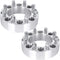 ECCPP Replacement Parts of 8 Lug 50mm Wheel Spacers 8x6.5 to 8x6.5 2 inch 8x165.1 to 8x165.1 Fits for Ram 2500 3500 Ford F-250 Ford F-350 9/16" Studs(4X)