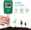 Womtri Soil Moisture Meter,3-in-1 Soil pH Meter,Test Kit for Moisture,Great for Home and Garden, Lawn, Farm, Indoor & Outdoor Use