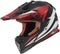 LS2 Helmets Motorcycle & Powersports Helmet's Off-Road Fast Mini V2 (Strong Red Blue, Medium)