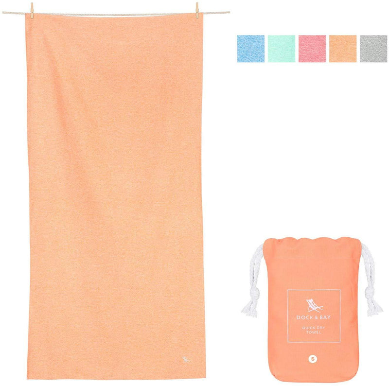 Dock & Bay Quick Dry Towel for Gym & Yoga, Lightweight Travel Towel & Compact (Extra Large XL 78x35, Large 63x31, Small 40x20) for Sports, Swim, Camping, Pool, Beach