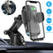 Wireless Car Charger Mount, Cshidworld Auto Clamping 10W/7.5W Qi Fast Charging Car Mount, Windshield Dashboard Air Vent Phone Holder Compatible with iPhone 11 Xs Max XR 8 Plus, Samsung S10 S9 S8