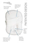 Snuggle Me Wool | Patented Sensory Lounger for Baby | Organic Cotton, Virgin lamb's Wool Fill