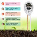 Soil Moisture Meter - 3 in 1 Soil Test Kit Gardening Tools PH, Light & Moisture, Plant Tester Home, Farm, Lawn, Indoor & Outdoor (No Battery Needed)