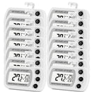 4 Pack Digital Refrigerator Freezer Thermometer,Max/Min Record Function with Large LCD Display by LinkDm