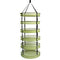 IPOMELO Hanging Herb Drying Rack Dry Net 2ft 6 Layer Clip-On Collapsible Green Mesh