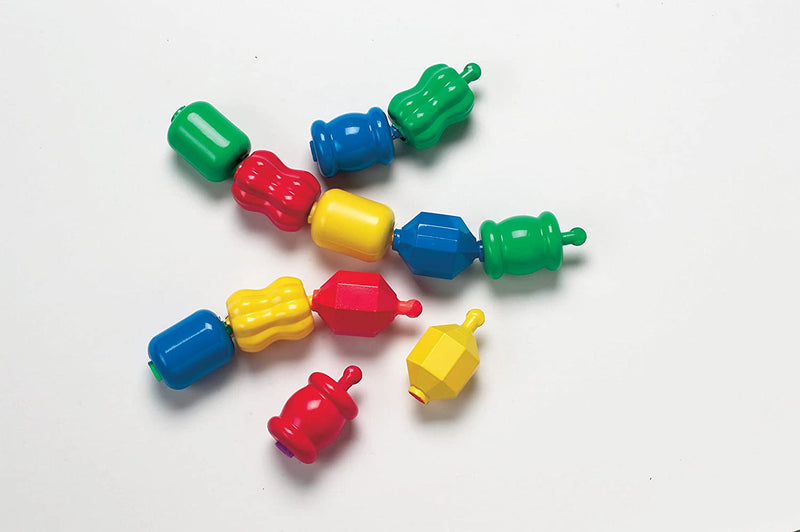 Gemybeads Snap Lock Bead Shapes, 12 Colorful Beads