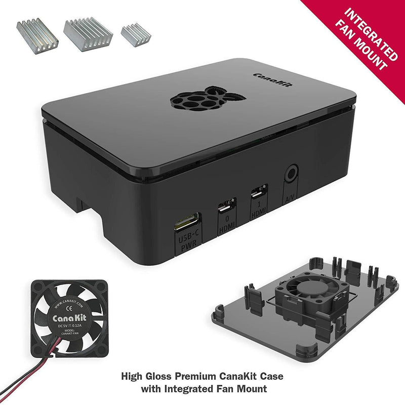 CanaKit Raspberry Pi 4 4GB Starter Kit - 4GB RAM