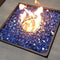 GASPRO 20-Pound Fire Glass – 1/2 Inch Reflective Tempered Fireglass with Fireplace Glass and Fire Pit Glass, Cobalt Blue Reflective