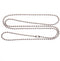 50pcs Nickel Plated Ball Chain Necklace, KinHom 24 Inches Long 2.4mm Bead Size