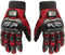 Tcbunny Pro-biker Motorbike Carbon Fiber Powersports Racing Gloves (Red, X-Large)