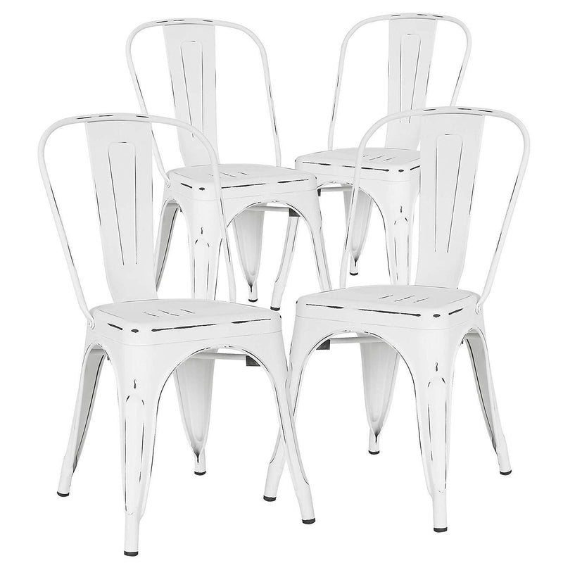 Poly and Bark Trattoria Side Chair in Black (Set of 4)