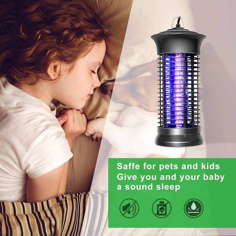 Nozkito Loytio Bug Zapper, Electric Mosquito Killer, Fly Insect Trap Indoor, Mosquito Trap for Home, Bedroom, Kitchen, Office