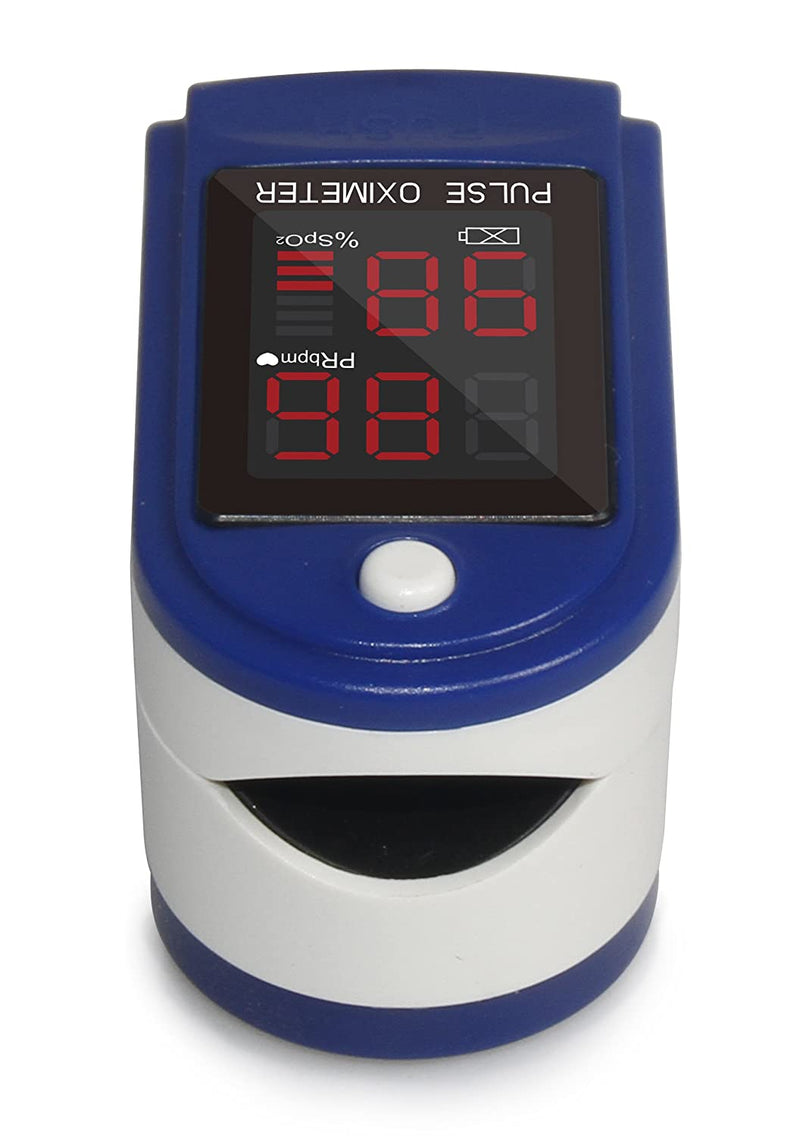 Innovo Finger Pulse Oximeter - CMS 50DL - Blue