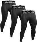 Defender Men's Compression Baselayer Pants Legging Shorts Shirts Tights Running