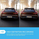 Both 1080P FHD Front and Rear Dual Lens Dash Cam in Car Camera Recorder Crosstour External GPS HDR Both 170°Wide Angle Motion Detection G-Sensor Loop Recording(CR900)