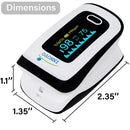 Innovo Deluxe Fingertip Pulse Oximeter with Plethysmograph and Perfusion Index