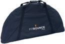 FIT BOUNCE PRO II Bungee Rebounder | Half Folding, Silent& Beautifully Engineered Professional Mini Trampoline for Adults & Kids | Includes DVD, Storage Bag & BounceCounter| Free Online Video Workouts