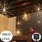 PXB 200LED Hanging Lights, Battery Operated Starburst Lights, 8 Modes Dimmable Remote Control, Waterproof Fairy Lights, Copper Wire Lights, Indoors Outdoors Patio Christmas Decoration (Warm White)