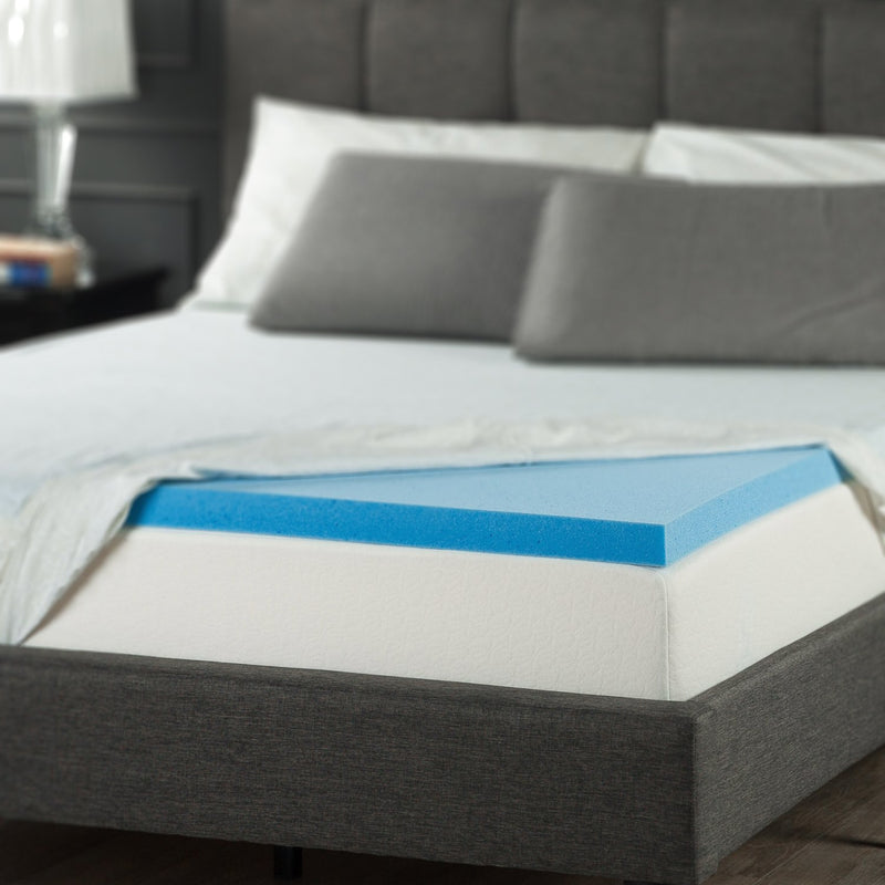 Zinus 1.5 Inch Gel Memory Foam Mattress Topper, Full