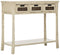 Safavieh American Homes Collection Autumn Vintage Cream 3-Drawer Console Table