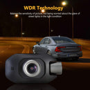 Uber Dash Cam, Z-Edge Z3Pro 2.0" Screen Infrared Night Vision Dual Dash Camera Front and Inside, Dual 1920x1080P Car Camera, with 32GB Memory Card, Sony Sensor, Supercapacitor, WDR, 150° Wide Angle