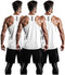 DRSKIN Men's 2~3 Pack Dry Fit Y-Back Gym Muscle Tank Mesh Sleeveless Top Fitness Training Cool Dry Athletic Workout