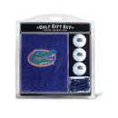 Team Golf NCAA Gift Set Embroidered Golf Towel, 3 Golf Balls, and 14 Golf Tees 2-3/4" Regulation, Tri-Fold Towel 16" x 22" & 100% Cotton