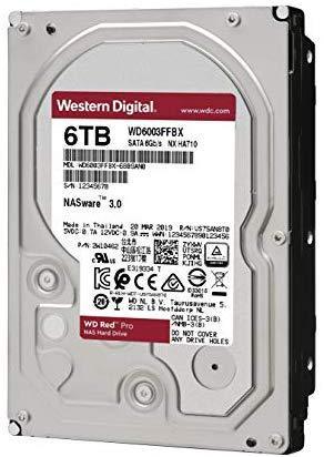 WD Red 4TB NAS Hard Drive - 5400 RPM Class SATA 6 Gb/s 64MB Cache 3.5 Inch - WD40EFRX