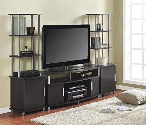 Ameriwood Home Carson TV Stand for TVs up to 70", Black