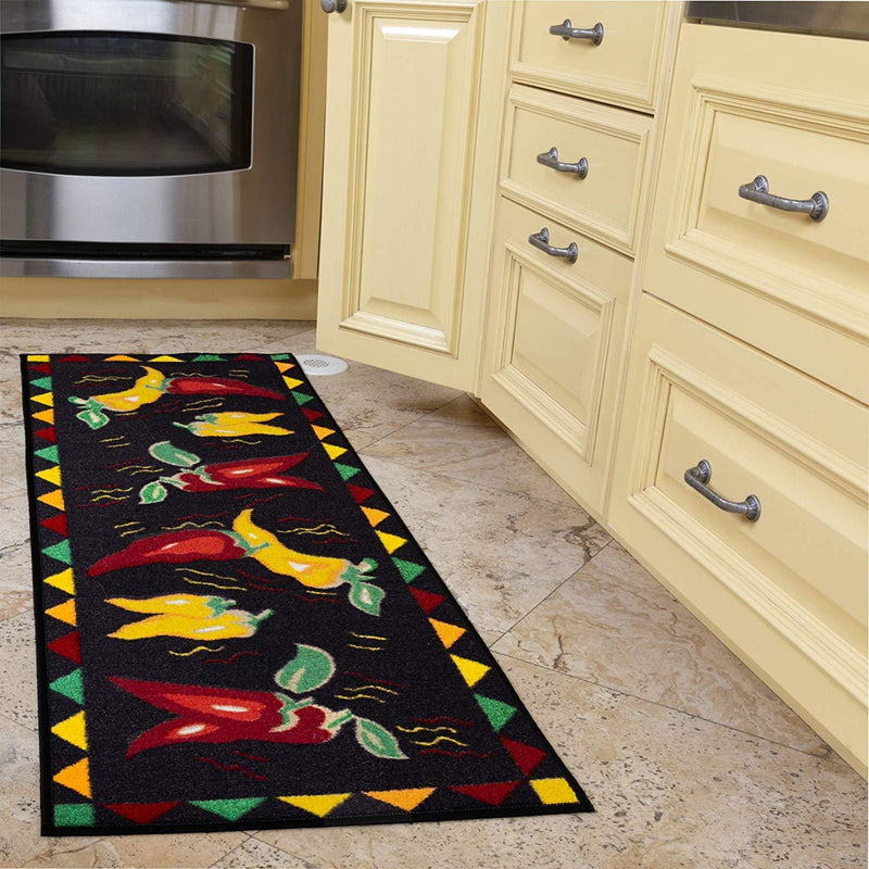 Ottomanson siesta collection runner rug, 20"X59", Beige Kitchen Chef