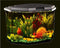 Koller Products 6.5-Gallon Aquarium Kit with Power Filter and LED Lighting, (AP650)