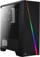 AeroCool Cylon RGB Mid Tower with Acrylic Side Window, Black