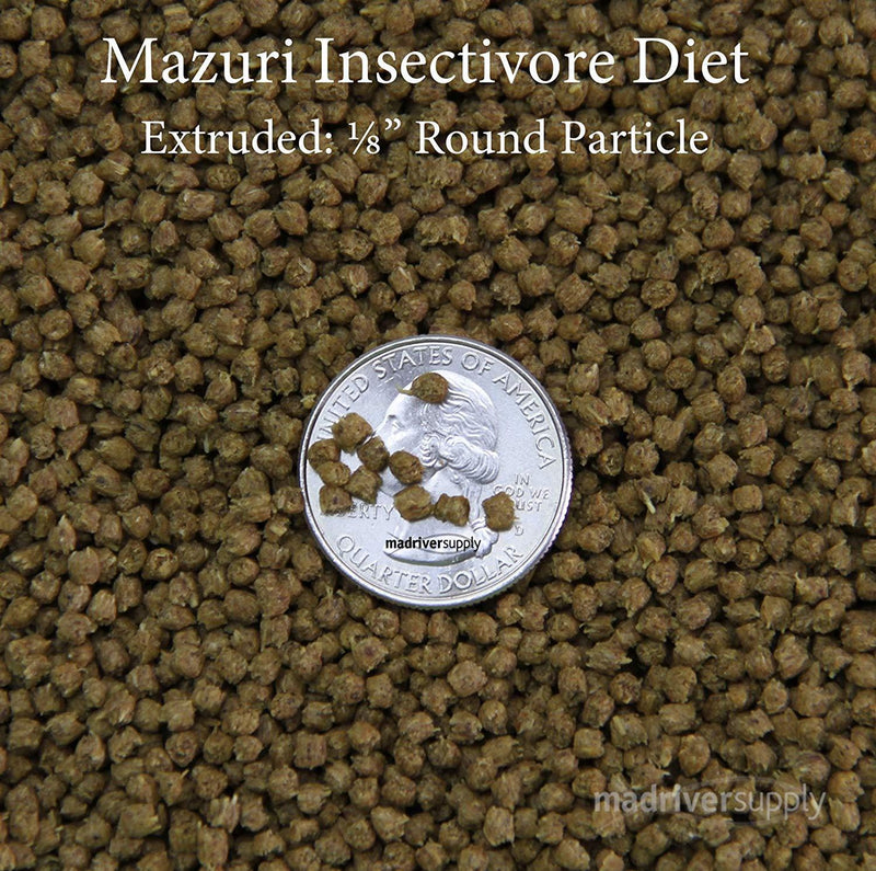 Mazuri Insectivore Diet, Designed For A Range Of Insect-Eating Mammals, Birds, Reptiles And Amphibians, 20 Ounces (1.25lbs.)