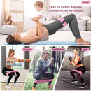 iGOKU Resistance Exercise Bands for Legs and Butt, Hip Bands Wide Booty Bands Workout Bands Exercise Bands Sports Fitness Bands Stretch Resistance Loops Band Anti Slip Elastic - 3 Pack (2019 Upgrade)