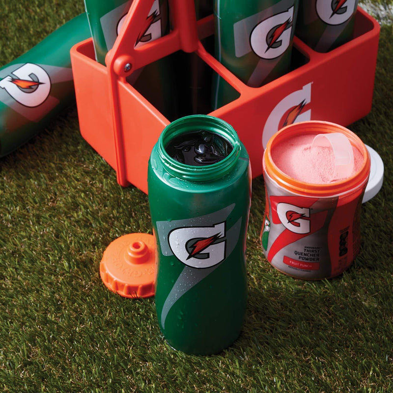 Gatorade 32oz Gator-Skin Bottle, Green, One Size