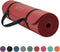 Gaiam Essentials Thick Yoga Mat Fitness & Exercise Mat with Easy-Cinch Yoga Mat Carrier Strap (72"L x 24"W x 2/5 Inch Thick)