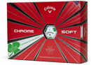 Callaway Golf Chrome Soft Truvis Golf Balls, (One Dozen)