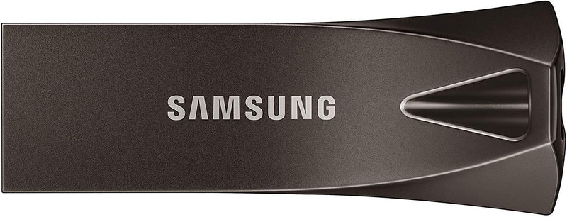 Samsung BAR Plus USB 3.1 Flash Drive 128GB - 300MB/s (MUF-128BE4/AM) - Titan Gray