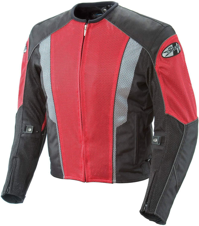 Joe Rocket Phoenix 5.0 Men's Mesh Motorcycle Riding Jacket (Black/Black, Medium)