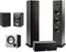 Polk T50 150 Watt Home Theater Floor Standing Tower Speaker (Single) - Premium Sound at a Great Value | Dolby and DTS Surround