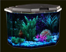 Koller Products 6.5-Gallon Aquarium Kit with Power Filter and LED Lighting, (AP650)