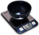 DecoBros Digital Multifunction Kitchen and Food Scale, 11lb Capacity by 0.1oz, Stainless Platform, Elegant Black