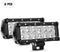 Nilight Light Bar 2PCS 20 Inch 126W LED Lights Spot Flood Combo Led Off Road Driving Lights Led Fog Lights Jeep Lights Boat Lighting LED Work Light ,2 Years Warranty