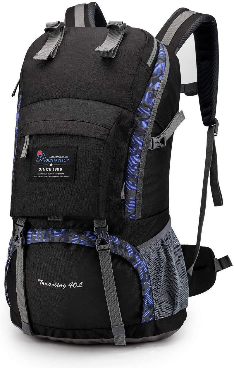 MOUNTAINTOP 40L Hiking Backpack for Outdoor Camping