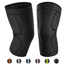 CAMBIVO 2 Pack Knee Brace, Knee Compression Sleeve Support for Running, Arthritis, ACL, Meniscus Tear, Sports, Joint Pain Relief and Injury Recovery