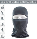 hikevalley Balaclava Face Mask Adjustable Windproof UV Protection Hood