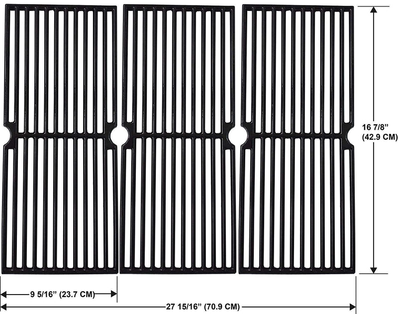 Enamel Cast Iron Grates for Charbroil 463436215, 463441514, 463440109, 463436213, 463436214, 463439915, 463436413, 463439915, 463440109, 463441312, 463441412, 463441512, 463441513, 463460708