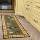 Ottomanson siesta collection runner rug, 20"X59", Beige Kitchen Chef