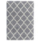 Ottomanson Collection shag Trellis Area Rug, 7'10" x 9'10", Gray - SHG2273-8X10