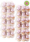 (12Pack x 12 Sets) STACK'nGO Cupcake Carriers - High Tall Dome Clear Containers Thick Plastic Disposable Storage Boxes. Cup Cake Holders by Cakes of Eden